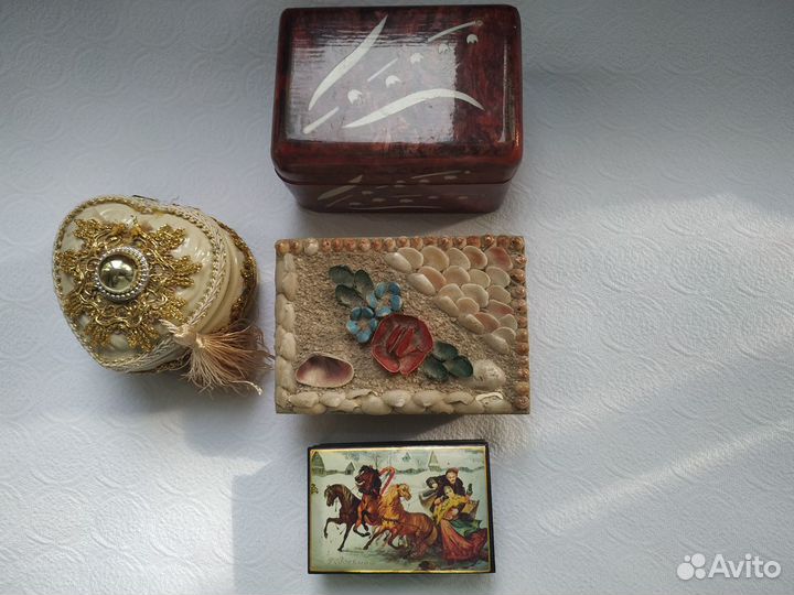 Шкатулки разные
