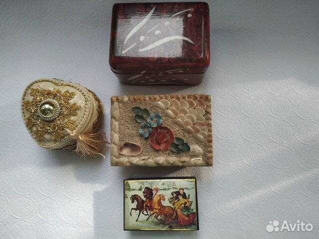 Шкатулки разные