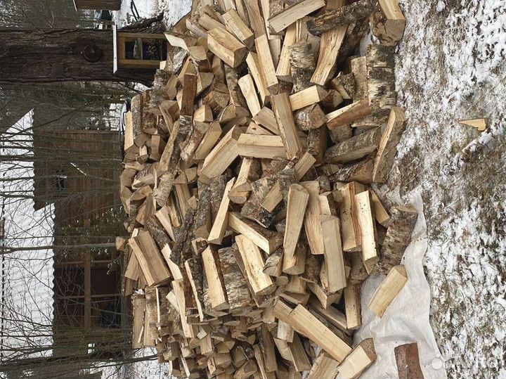 Дрова березовые. Колотые