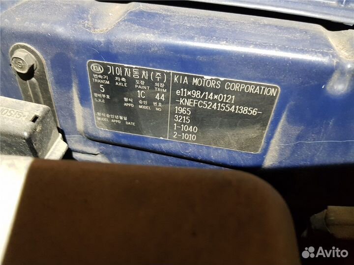 Разбор на запчасти киа Carens 2002-2006