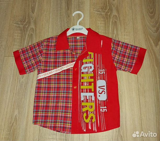 Рубашки на мальчика 92,98,104