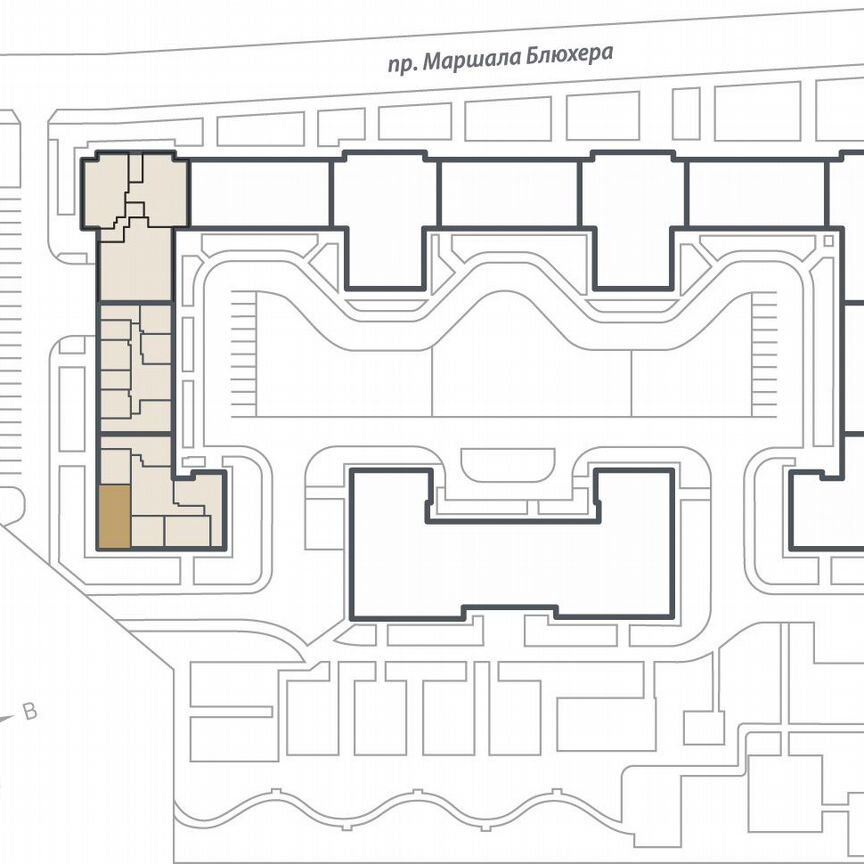 3-к. квартира, 85,9 м², 2/15 эт.