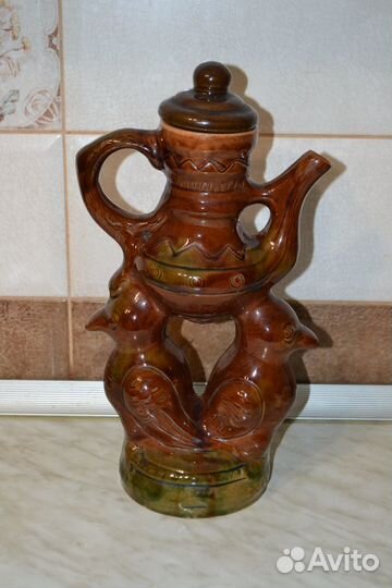 Ваза керамическая высота 33 на 19 см