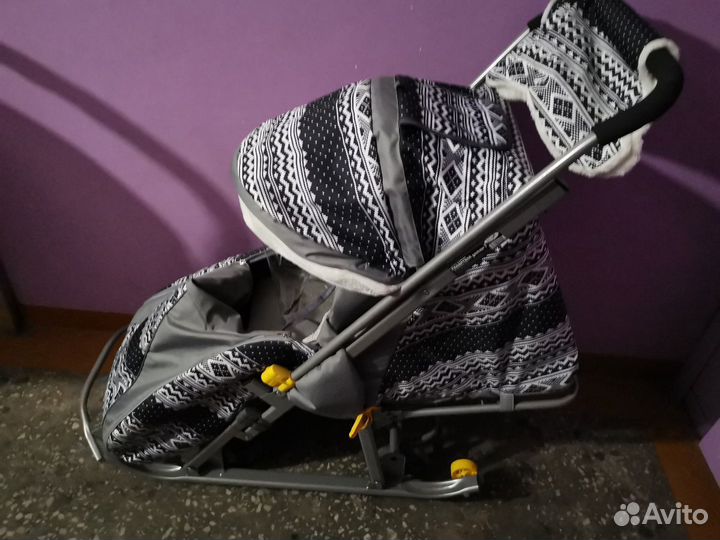 Санки-коляска