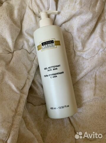 Гель очищающий с AHA kosmoteros 400 мл