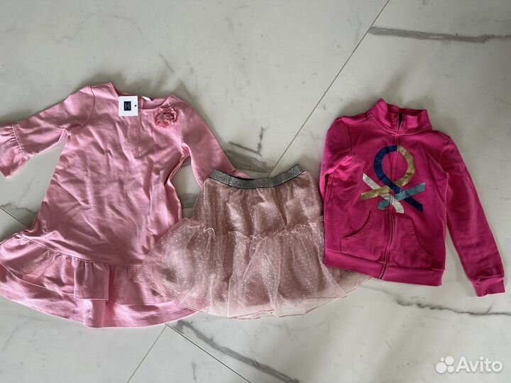 Пакет одежды для девочки 5-7 лет