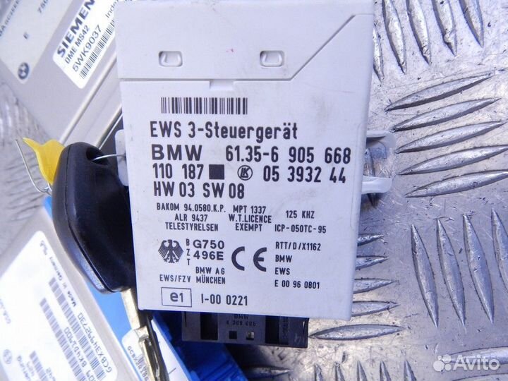 Блок управления двигателем BMW E39