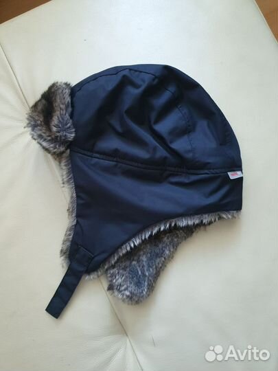 Шапка ушанка зимняя ReimaTec 56см (7-12л)