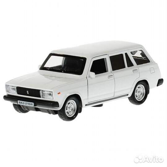Модель Ваз 2104 белый Технопарк