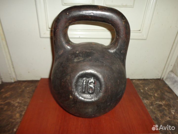Гиря - 16кг СССР