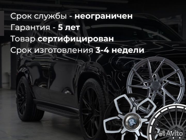 Кованые диски R24 Rolls-Royce Phantom,Cullinan