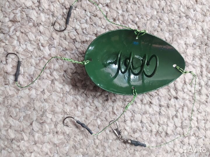 Флет кормушка макушатник (жмыховка) убийца карася