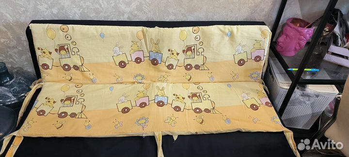 Бортики в детскую кроватку бу