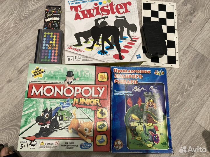 Детские настольные игры