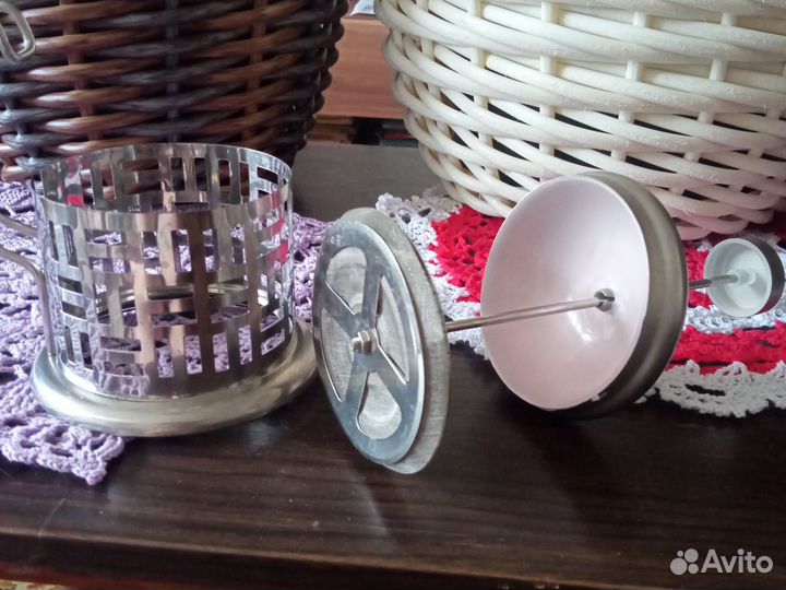 Френч пресс сталь,новый 800 мл