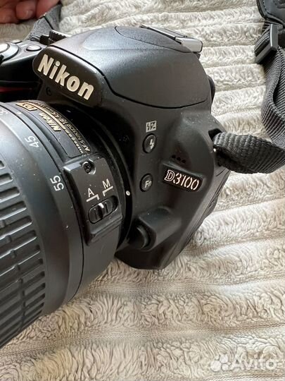Зеркальный фотоаппарат nikon d3100