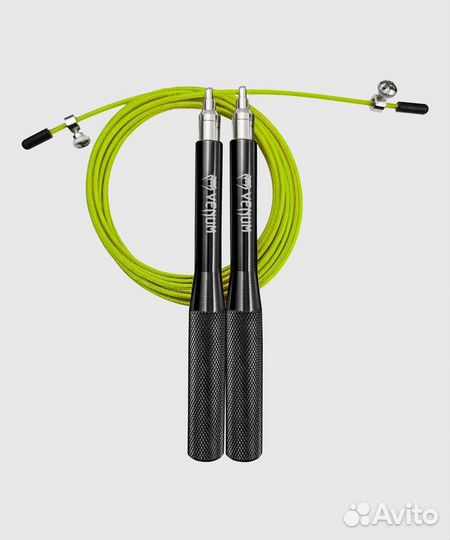 Скакалка Venum Thunder Evo Jump Rope –Black/Yellow
