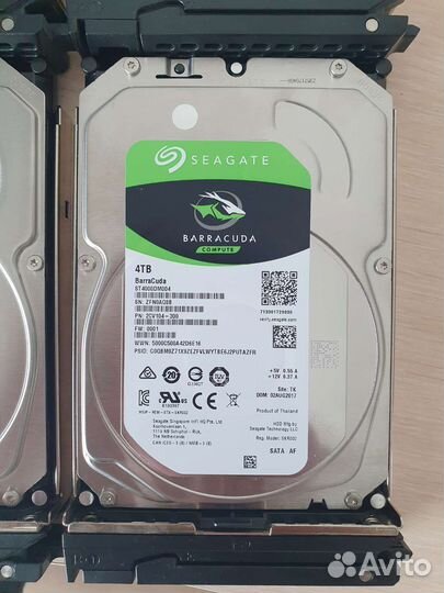 Жесткий диск SATA hdd 3.5 4tb 4тб