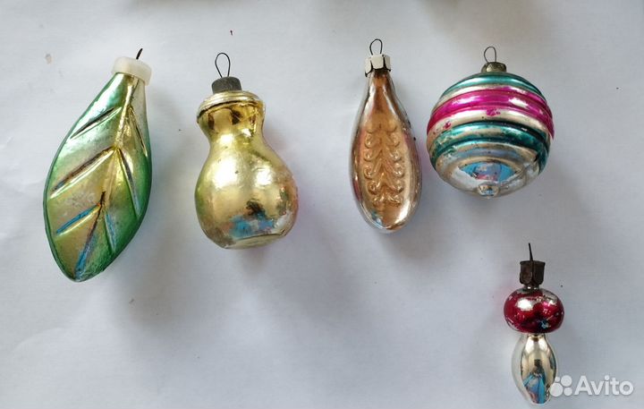 Елочные игрушки СССР