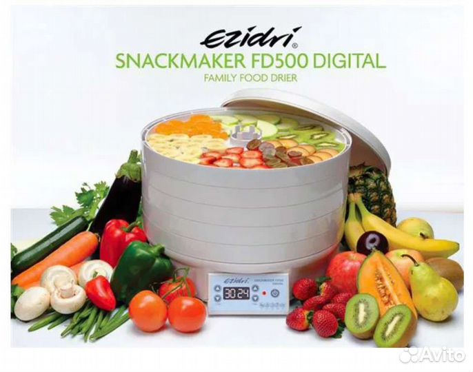 Сушилка для овощей и фруктов ezidri