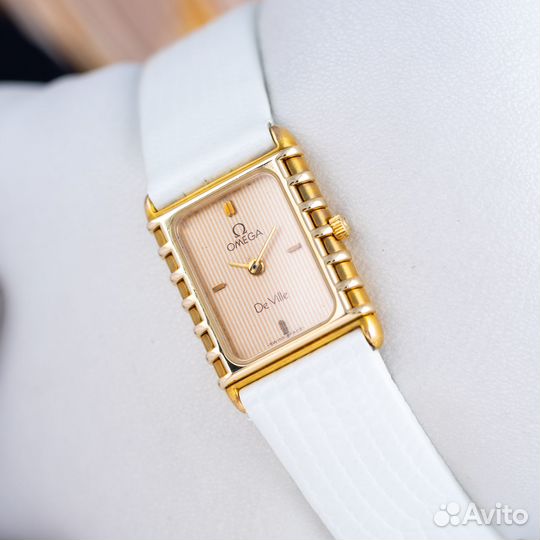 Оригинал Omega DeVille Мини Женские часы