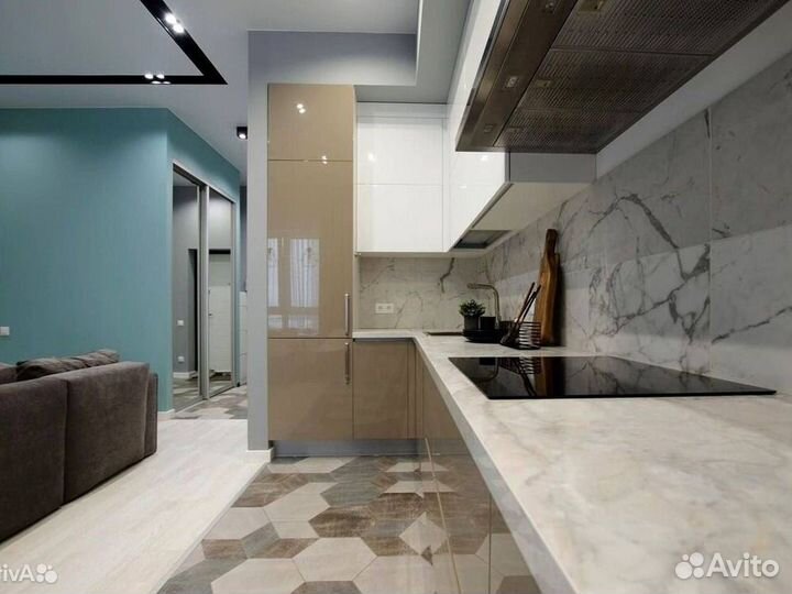 Кухонный гарнитур в стиле минимализм