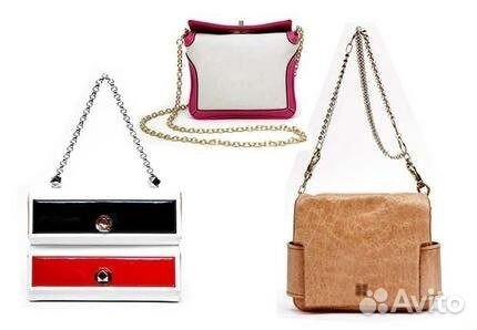 Ремешок-цепочка на сумочку с карабинами (застежкам