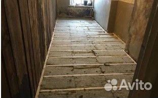 Ремонт и замена деревянного пола в доме