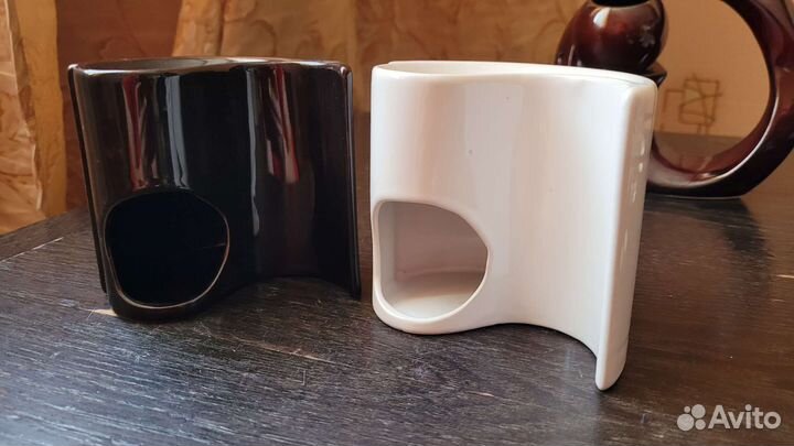 Аромалампа керамическая двойная