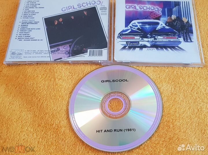 CD Girlschool, Grave Digger, Kingdome Come