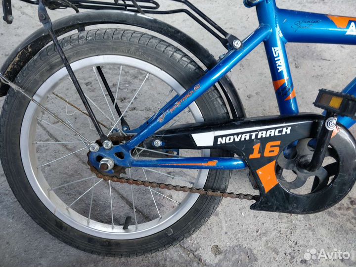 Детский велосипед novatrack astra 16