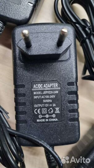 Блок питания 12 вольт 2 ампера (12v 2a)