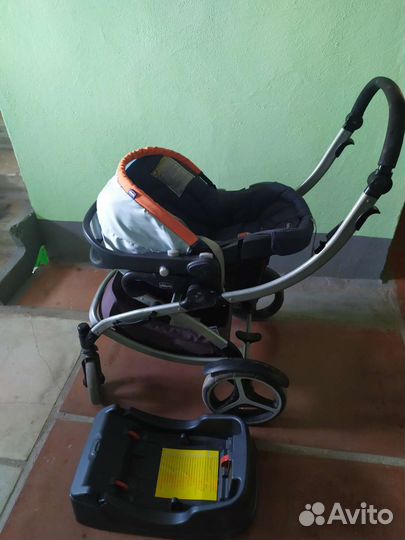Коляска chicco 3 в 1