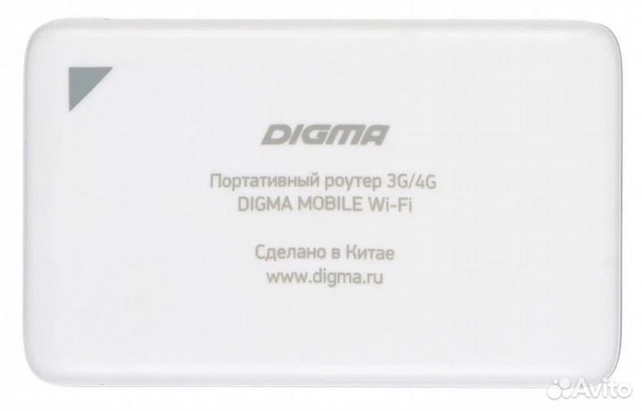 Портативный роутер digma 3G/4G