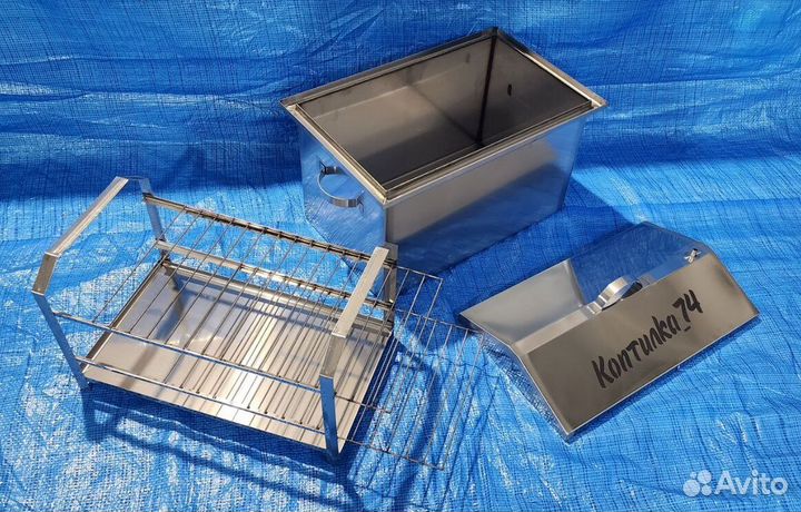 Коптильня из нержавейки