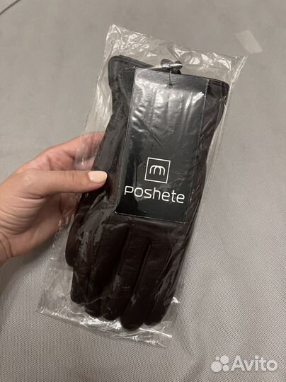 Перчатки Poshete натуральная кожа