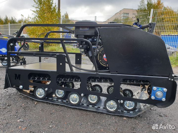 Мотобуксировщик мужик К15 + сани