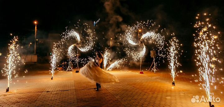 Салют фейерверк пиротехнические шоу