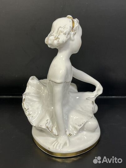 Статуэтка Юная балерина Машенька, лфз, СССР