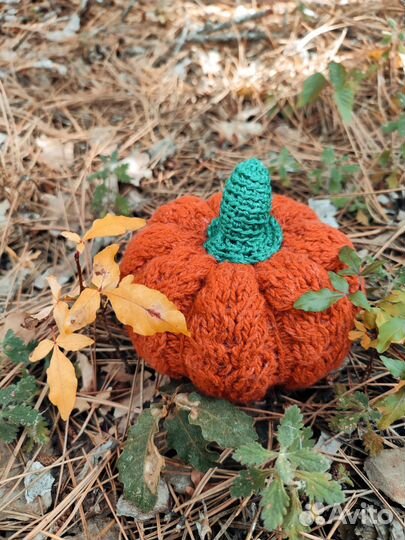 Тыква декоративная. Осенний декор. Хэллоуин