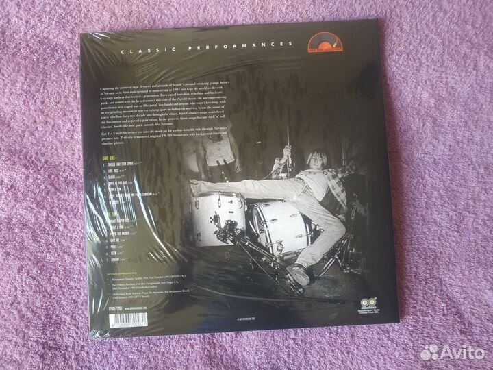 Lp' Nirvana - Greatest Hits * Live. / Sealed