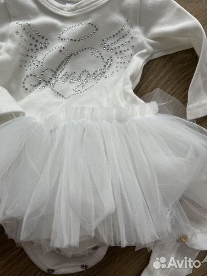 Платье - боди 62 для девочки малышки