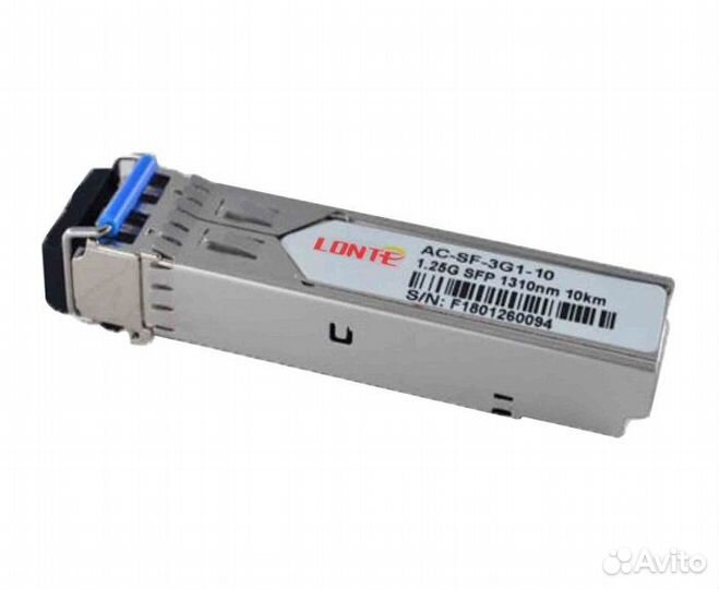 Модуль SFP 1.25G до 10км, Tx 1310нм, LC, DDM, (AC