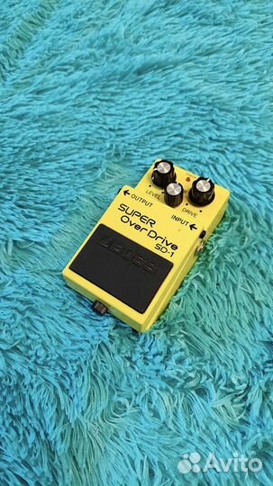 Гитарная педаль boss sd-1