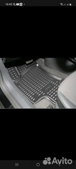 Коврики Opel astra Н GTS 3d