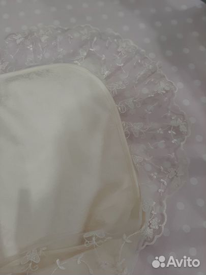 Конверт одеяло на выписку теплая зима, весна