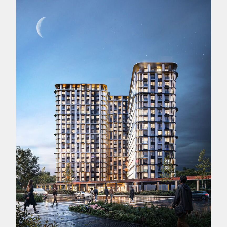 Квартира-студия, 28,4 м², 12/17 эт.