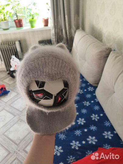 Шапка зимняя из пуха норки