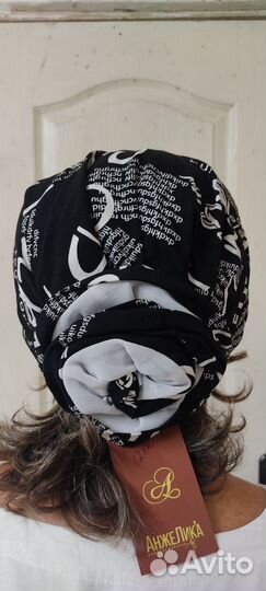 Мягкая шапочка летняя