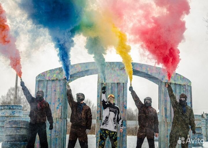 Цветной дым smoking fountain (Арт.ма0509)